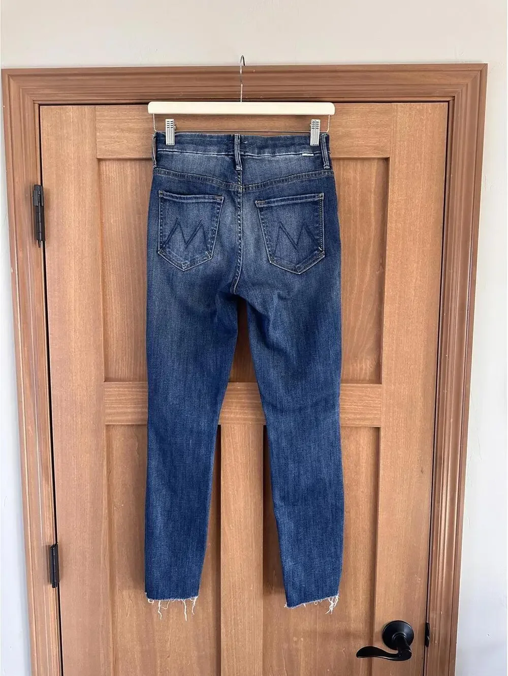 MOTHER The High Waisted Looker Ankle Fray in Not Rough Enough Women’s size 26 - Picture 4 of 15